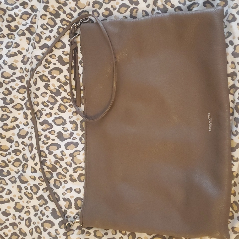 Coach Beige/Grey Crossbody Bag